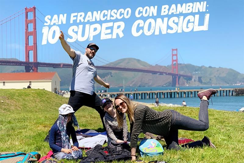 San francisco con i bambinii