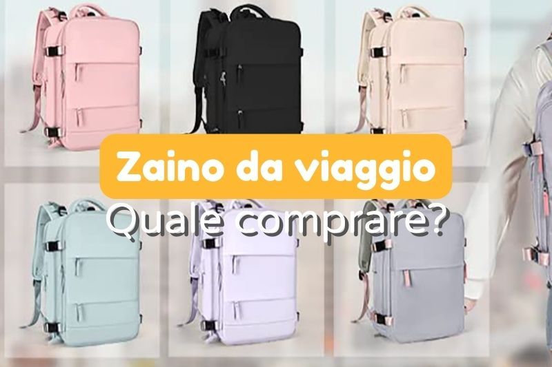 zaino da viaggio per bagaglio a mano